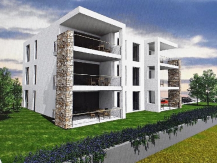 Umag, we sell a new apartment 85m2, with 2-3 bedrooms, with sea view .. 2