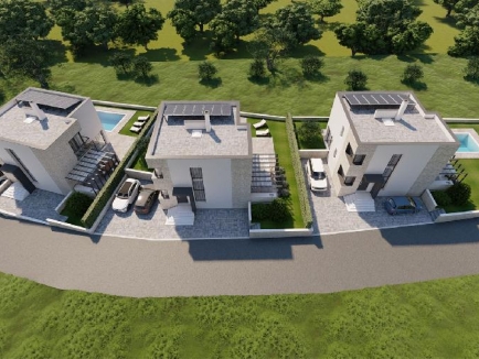 ISTRA, Brtonigla okolica, prodajemo modernu vilu 215 m2, sa tri spavaće sobe, sa bazenom ... 10