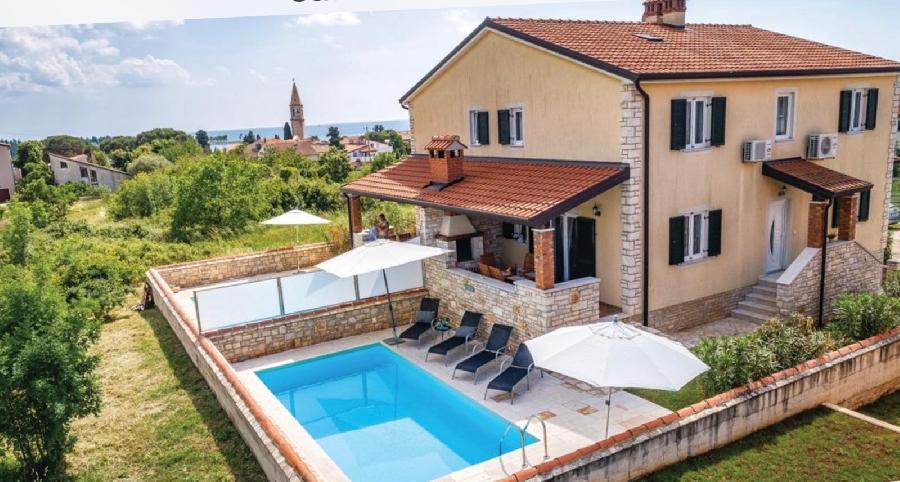 Istrien, Umag, Lovrečica. Doppelhaushälfte von 170 m2 Meerblick, mit 3 Schlafzimmern und Außenpool - UMAG, Lovrečica - Sika 2