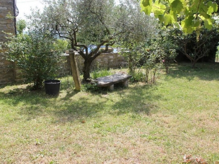 ISTRA, Buje area, for sale an old Istrian stone house with a sea view, surface area 330 sqm, plot 650 sqm 4
