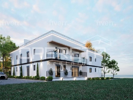 NOVOGRADNJA S 2 SPAVAĆE SOBE I KROVNOM TERASOM S POGLEDOM NA MORE – 2 KM OD UMAGA 8